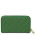 Ada - Double zip around soft leather wallet